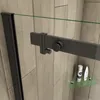 B:120xH:200cm Duschabtrennung Duschkabine Schwarz Produktbild-Vorschau 6