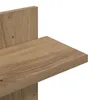 vidaXL Wandregal Artisan-Eiche 48,5 x 15 x 101 cm Produktbild-Vorschau 7
