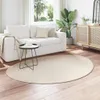 vidaXL tapis HUARTE Beige 140 x 200 cm Polyester Voir les images du produit 3