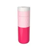 A pink and white thermos bottle is shown against a white background. Náhled obrázku produktu