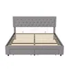 INONEFT Hydraulisches Boxspringbett 160 x 200 cm mit 2 Produktbild-Vorschau 9