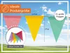 PHENO FLAGS Wimpelkette aus reinem Leinen-Stoff mit 6 Produktbild-Vorschau 2