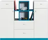 Furniture24 Kommode MOBI MO10 mit 2 Türen und 4 Schubladen Produktbild-Vorschau 1