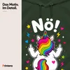 Nö Einfach Nö Einhorn Regenbogen frech lustig Geschenk Uni Produktbild-Vorschau 4