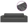 vidaXL Stretch Sofahusse 3-Sitzer Anthrazit Produktbild-Vorschau 1