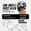 Fahrradhelm H085 Urban mit LED-Rücklicht & Magnet-Visier Produktbild-Vorschau 5