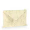 Briefumschläge Paperado DIN C5 Chamois Marmoriert 5er Produktbild-Vorschau 3