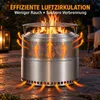 WISFOR, braciere per fuoco da esterno, a bassa emissione di Anteprima dell’immagine prodotto 3