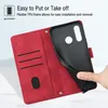 Hülle für Huawei P30 Lite Prägung Flip Leder Brieftasche Produktbild-Vorschau 5