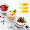 Dessertgläser 12-teiliges Set aus Glas, große Gläser für Produktbild-Vorschau 2