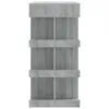 vidaXL Barový stůl s policí Grey Sonoma 100x50x101,5 cm Náhled obrázku produktu 6