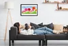 Bild 60x40 MDF-Rahmen Wandkunst Blumen Grass Pflanze Produktbild-Vorschau 3