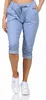 Caprihose Kurze Sommerhose mit Stretch 36 bis 48 Produktbild-Vorschau 1