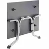 5170-20 Klapptisch Polytec (HPL) 140x90 cm Stahlgestell Produktbild-Vorschau 2