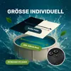 Poolabdeckung 6x6 m - Silofolie mit EasyFlex®-Verschluss – Produktbild-Vorschau 2