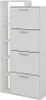 Scarpiera Vicco Orlando Bianco 80 x 166.1 cm con 4 Anteprima dell’immagine prodotto 1