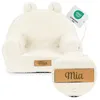 Poltrona Flumi per bambini teddy beige chiaro, poltroncina Anteprima dell’immagine prodotto 16