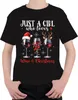Just A Girl Who Loves Wine & Christmas - Weihnachten Produktbild-Vorschau 1