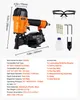 VEVOR Druckluft-Coilnagler CN45C, 15° Druckluftnagler für Produktbild-Vorschau 7