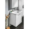 Base ELLA 56,5x65x43cm, 2x ante, bianco Anteprima dell’immagine prodotto 3