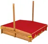 tectake® Sandkasten Emilia 120 x 120 x 120 cm Produktbild-Vorschau 4