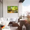 ARTland Wandbild Alu für Innen & Outdoor Wald mit Bach Produktbild-Vorschau 5