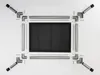 TrendPet HighBed letto alto per cani grigio (75x55x18cm) Anteprima dell’immagine prodotto 3