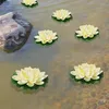 6 Stück Künstliche Seerosen Schwimmende Blumen Schwimmend Produktbild-Vorschau 4