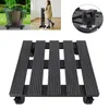 LARS360 2 roulettes pour plantes WPC Angulaires 30x30cm Voir les images du produit 1