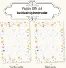 Flora Bianca Briefpapier mit Umschlag Set Vintage Blumen Produktbild-Vorschau 2