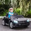 Detské elektrické autíčko 370-222V90BK, s LED svetlami, Náhľad obrázku produktu 5