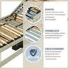Lattenrost 100x200 cm elektrisch verstellbares Kopf & Produktbild-Vorschau 2