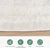 Volero - Teppich Skandinavisch Rund - Lova Arches Creme - Ø Produktbild-Vorschau 3