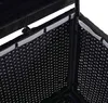 Polyratanový zahradní úložný box HWC-D88 - prémiová černá, Náhled obrázku produktu 5