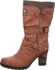 A single brown boot is shown against a white background. Voir les images du produit