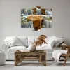 Bild auf Leinwand - Leinwandbild - Wasserfall Steine Wasser Produktbild-Vorschau 6
