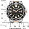 Orologio, Acciaio Argento Nero Anteprima dell’immagine prodotto 3