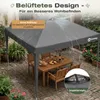 Sekey Faltpavillon 3x3 m, wasserdicht, UV-Schutz 50+, Produktbild-Vorschau 7