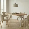 Table ronde à rallonges pour salle à manger, PERO, style Voir les images du produit 7