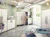 KIS Kunststoffschrank "EXCELLENCE", schmal Sand Produktbild-Vorschau 3