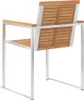 Gartenstühle 8 Stk. mit Kissen Massivholz Teak Produktbild-Vorschau 7
