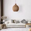 Pendelleuchte Wohnzimmer Boho Korbleuchten Pendellampe Produktbild-Vorschau 2