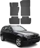 2003-2010 BMW X3 E83 Fußmatten Gummi Schwarz 4 tlg Produktbild-Vorschau 1