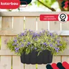 KOTARBAU® Závesný kvetináč Plastový kvetináč 20 x 14 cm V: Náhľad obrázku produktu 2