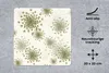 MuchoWow® Mauspad Mousepad Wilde Blumen - Muster - Saatgut Produktbild-Vorschau 2