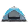 Möbel Kuppel-Campingzelt 3 Personen Blau Quick Release - Produktbild-Vorschau 5
