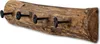 Wandgarderobe Holz Teak L50cm Garderobe Recyclingholz Produktbild-Vorschau 1