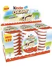 A display box of Kinder Creamy Milky & Crunchy snacks. Produktbild-Vorschau