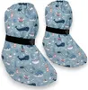 HECKBO Baby Regenfüßlinge Füßlinge mit Vlies Fisch Produktbild-Vorschau 1