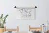 MuchoWow® Wandteppich Wandbehang Weltkarte - Zitat - Reisen Produktbild-Vorschau 3